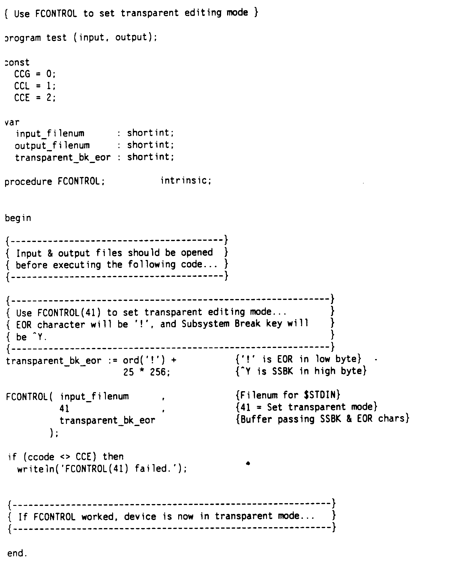 Opening a Read Port and a Write Port