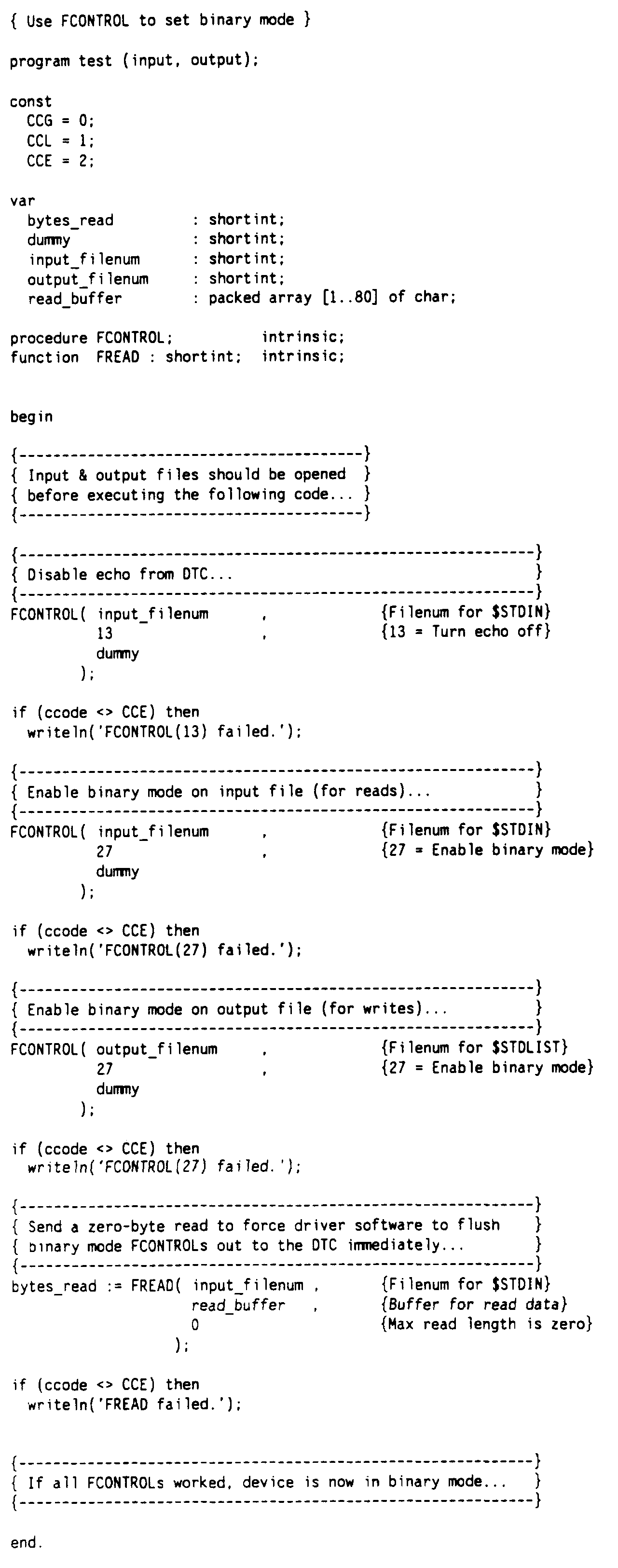 Opening a Read Port and a Write Port