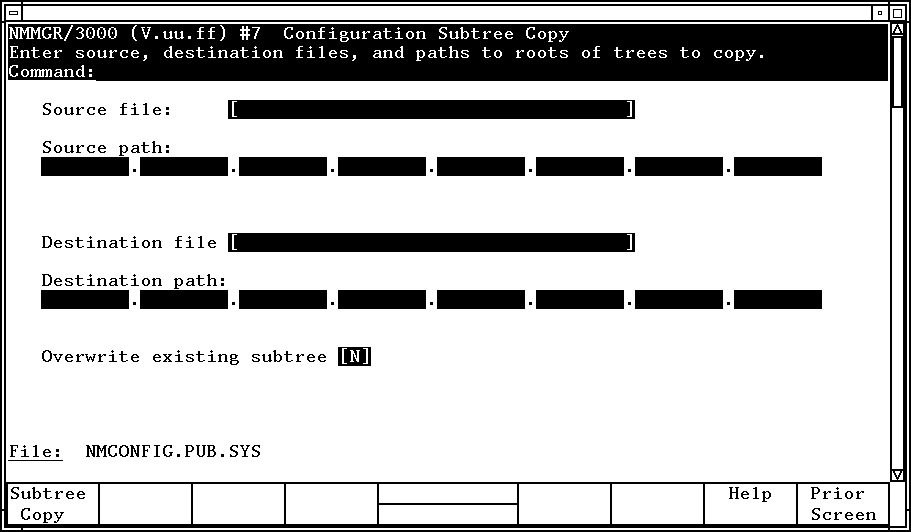 [Validate Configuration File Screen]