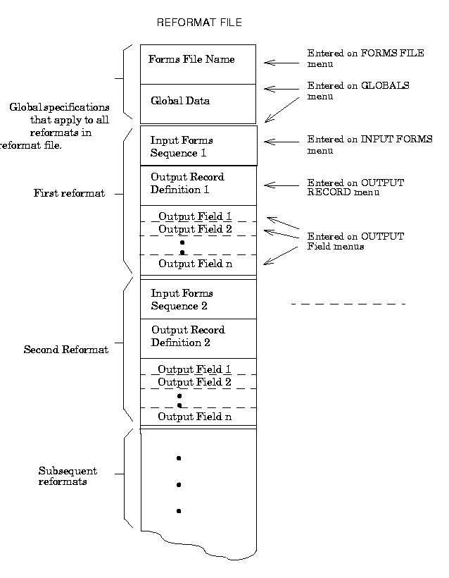 Prototype of REFORMAT File