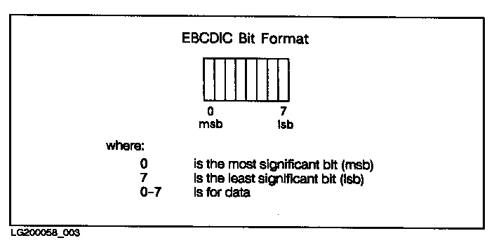 [Bit Format: EBCDIC Character]