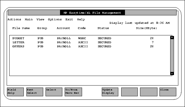 File Management