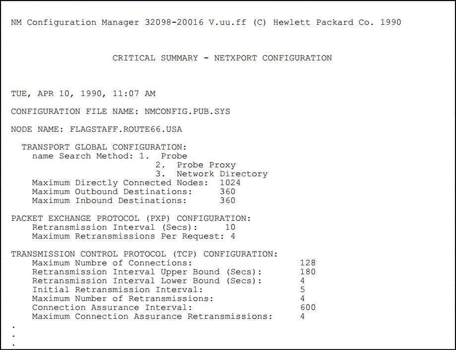 [Sample Page of Critical Summary Report]