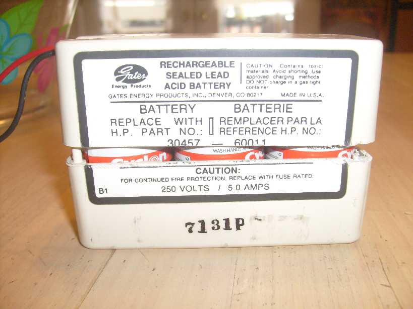 XE batteries encased